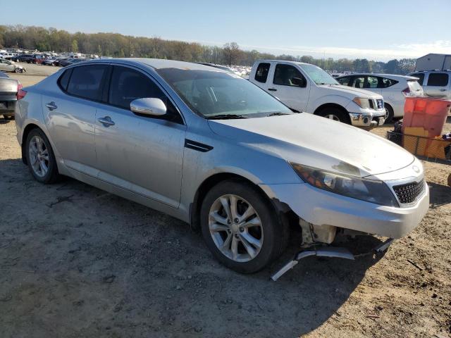 5XXGN4A7XDG138121 - 2013 KIA OPTIMA EX SILVER photo 4