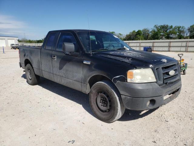 1FTRX12WX6FA26850 - 2006 FORD F150 BLACK photo 4