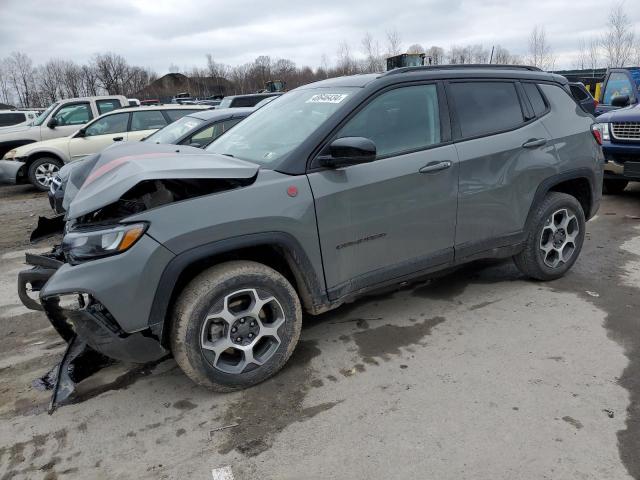 3C4NJDDB5NT176039 - 2022 JEEP COMPASS TRAILHAWK GRAY photo 1