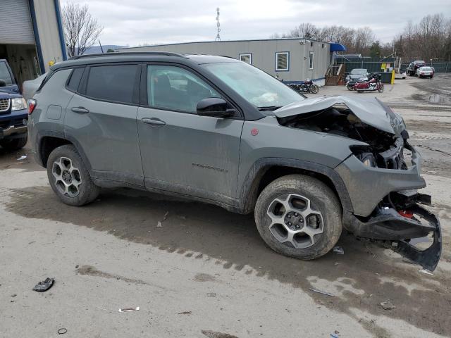 3C4NJDDB5NT176039 - 2022 JEEP COMPASS TRAILHAWK GRAY photo 4