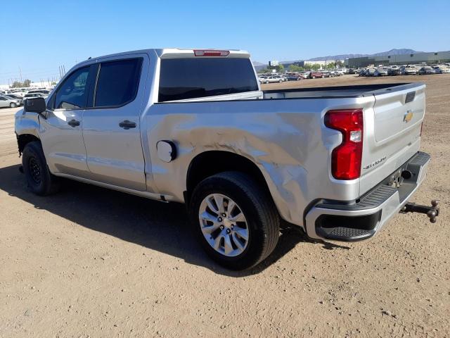 3GCPWBEKXMG346576 - 2021 CHEVROLET SILVERADO C1500 CUSTOM SILVER photo 2