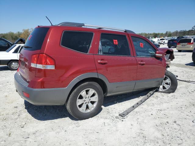 KNDJJ741X95015330 - 2009 KIA BORREGO LX RED photo 3