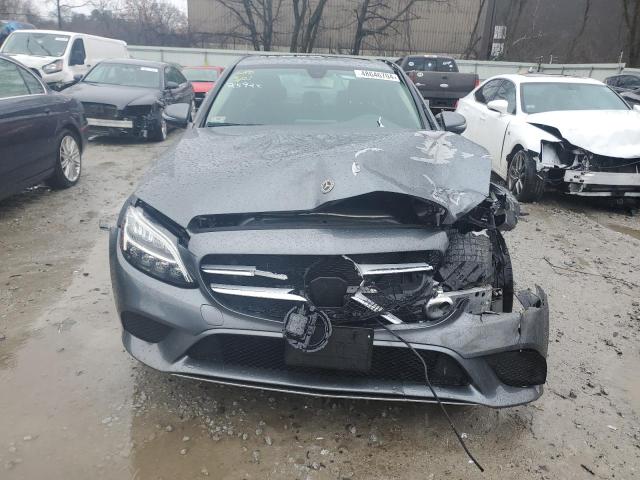 55SWF8EB1LU325410 - 2020 MERCEDES-BENZ C 300 4MATIC GRAY photo 5