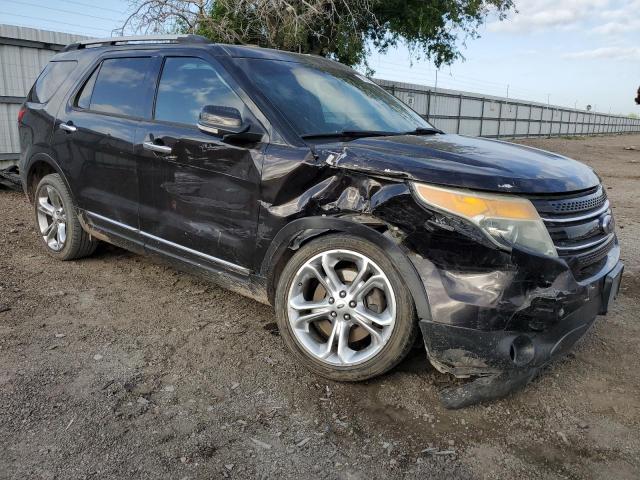 1FM5K7F84DGB75642 - 2013 FORD EXPLORER LIMITED BROWN photo 4