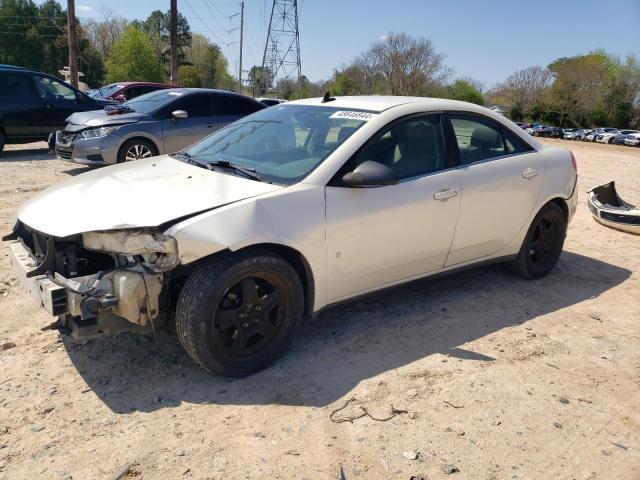 1G2ZG57B394141615 - 2009 PONTIAC G6 WHITE photo 1