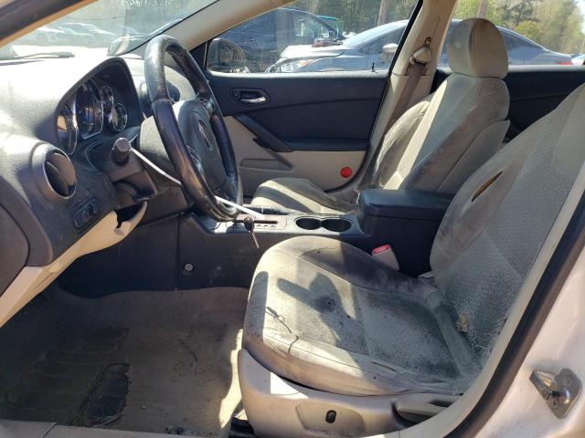 1G2ZG57B394141615 - 2009 PONTIAC G6 WHITE photo 7