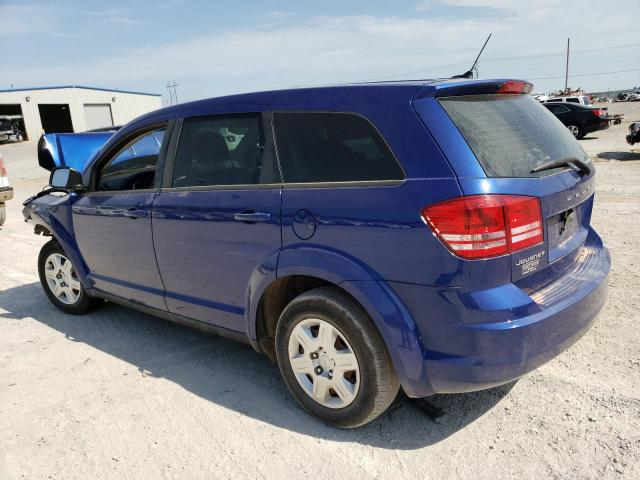 3C4PDCAB4CT389835 - 2012 DODGE JOURNEY SE BLUE photo 2