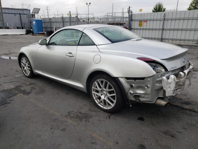 JTHFN48Y240051307 - 2004 LEXUS SC 430 SILVER photo 2