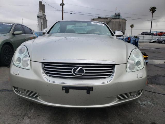 JTHFN48Y240051307 - 2004 LEXUS SC 430 SILVER photo 5