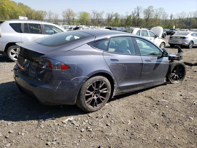 5YJSA1E69MF439181 - 2021 TESLA MODEL S Boz foto 3