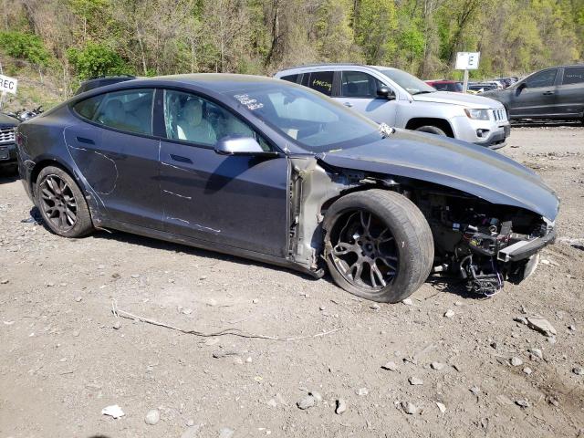 5YJSA1E69MF439181 - 2021 TESLA MODEL S Boz foto 4