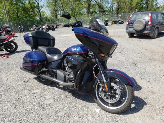 5VPDW36N0E3034239 - 2014 VICTORY MOTORCYCLES CROSS COUN Синий фото 1