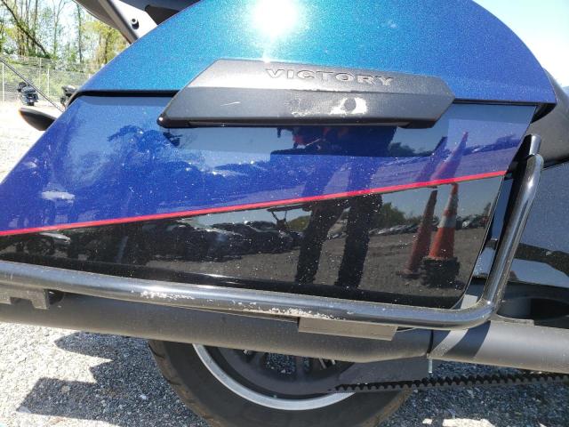 5VPDW36N0E3034239 - 2014 VICTORY MOTORCYCLES CROSS COUN Синий фото 10