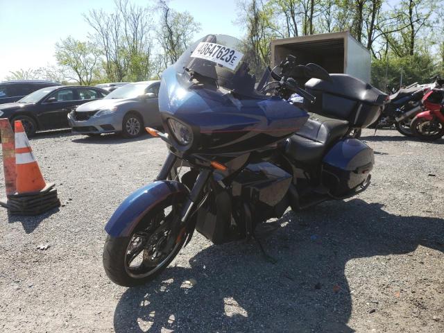 5VPDW36N0E3034239 - 2014 VICTORY MOTORCYCLES CROSS COUN Синий фото 2