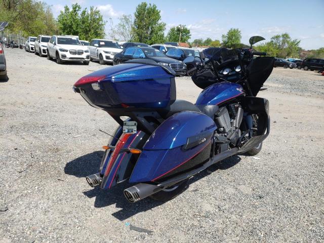 5VPDW36N0E3034239 - 2014 VICTORY MOTORCYCLES CROSS COUN Синий фото 4