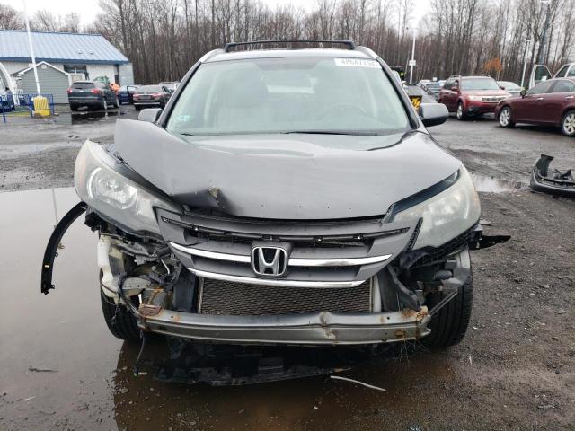 2HKRM4H70DH609537 - 2013 HONDA CR-V EXL GRAY photo 5