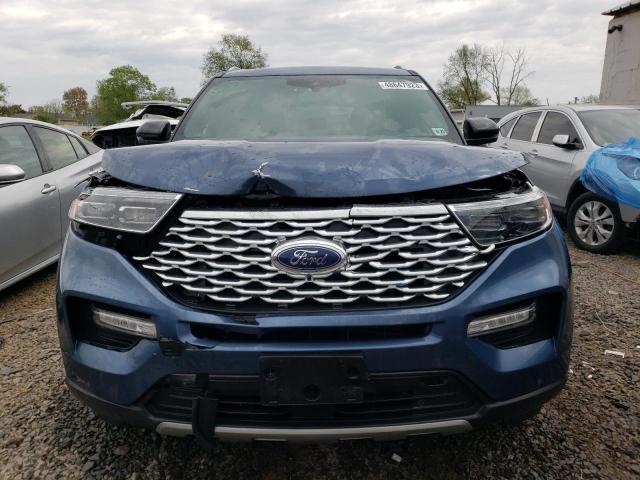 1FM5K8HC0LGB37685 - 2020 FORD EXPLORER PLATINUM BLUE photo 5