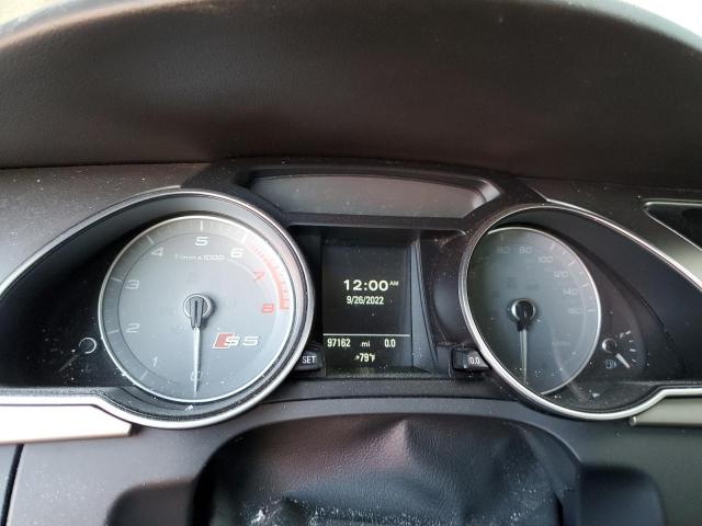 WAUCGAFRXFA036962 - 2015 AUDI S5 PREMIUM PLUS 黑色 照片 9