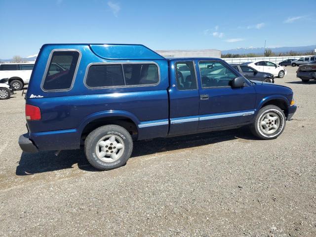 1GCDT19W618259410 - 2001 CHEVROLET S TRUCK S10 BLUE photo 3