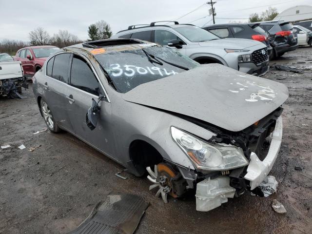 JNKBV61F58M278606 - 2008 INFINITI G35 GRAY photo 4