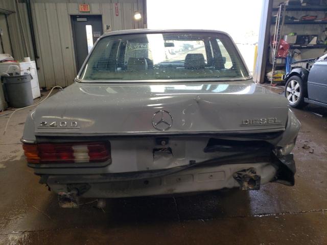 WDBAB23A4DB371895 - 1983 MERCEDES-BENZ 240 D GRAY photo 6