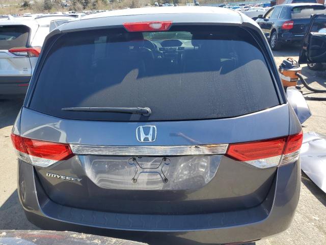 5FNRL5H45FB064693 - 2015 HONDA ODYSSEY EX GRAY photo 6