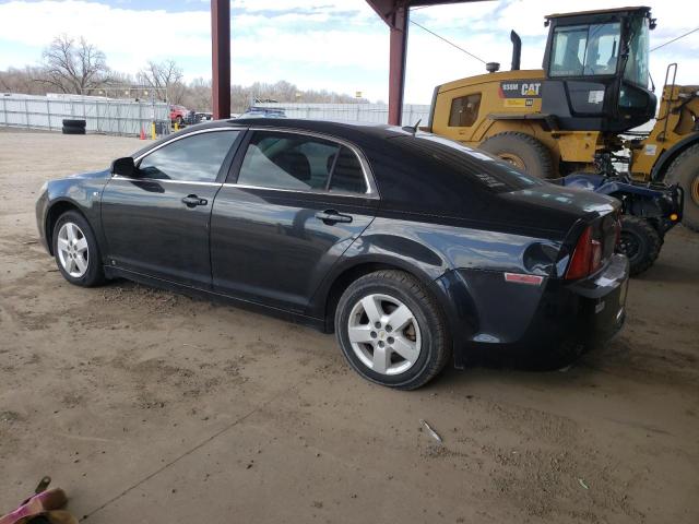 1G1ZG57B48F180284 - 2008 CHEVROLET MALIBU LS BLACK photo 2