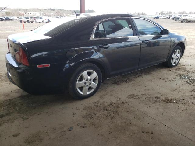 1G1ZG57B48F180284 - 2008 CHEVROLET MALIBU LS BLACK photo 3