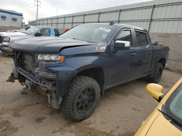 1GCUYDED0NZ210789 - 2022 CHEVROLET SILVERADO K1500 LT BLUE photo 1