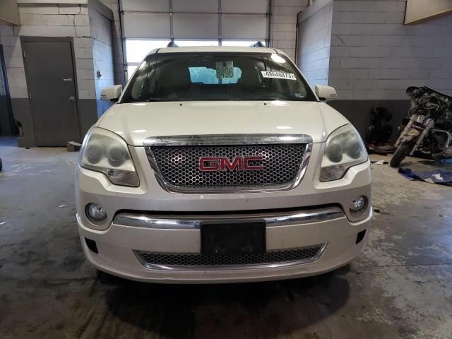 1GKKRTED3BJ284561 - 2011 GMC ACADIA DENALI WHITE photo 5