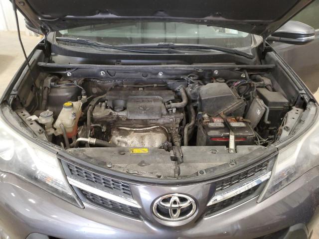 2T3RFREV8FW296548 - 2015 TOYOTA RAV4 XLE GRAY photo 12