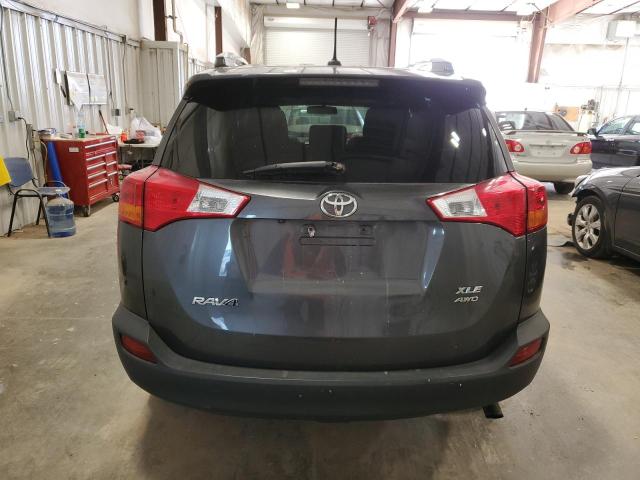 2T3RFREV8FW296548 - 2015 TOYOTA RAV4 XLE GRAY photo 6