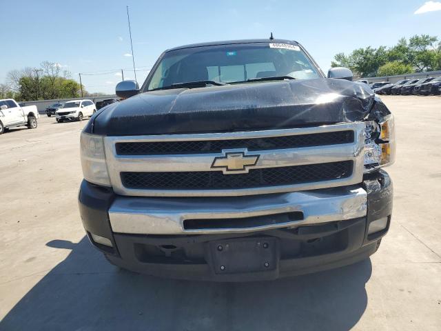 3GCRCSE02AG297532 - 2010 CHEVROLET SILVERADO C1500 LT BLACK photo 5