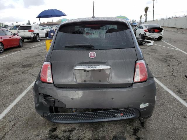 3C3CFFGE0ET189618 - 2014 FIAT 500 ELECTRIC GRAY photo 6