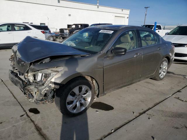 JHMCP26749C004247 - 2009 HONDA ACCORD EX BEIGE photo 1