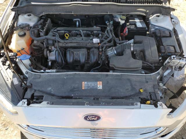 3FA6P0H71ER347115 - 2014 FORD FUSION SE SILVER photo 11