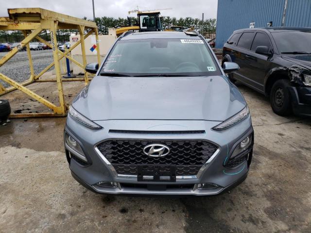 KM8K5CA56LU456471 - 2020 HYUNDAI KONA ULTIMATE GRAY photo 5