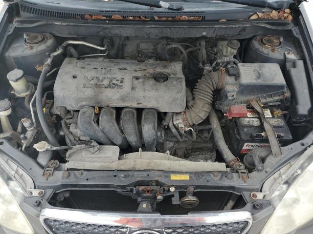 2T1BR32E87C785831 - 2007 TOYOTA COROLLA CE SILVER photo 11