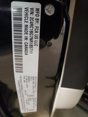 2C4RC1BG7NR185711 - 2022 CHRYSLER PACIFICA TOURING L 黑色 照片 13