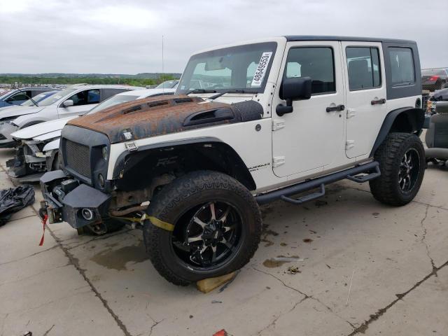 1J4GZ39199L719240 - 2009 JEEP WRANGLER U X WHITE photo 1