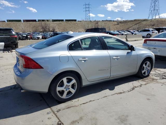 YV1612FH7D2170246 - 2013 VOLVO S60 T5 SILVER photo 3