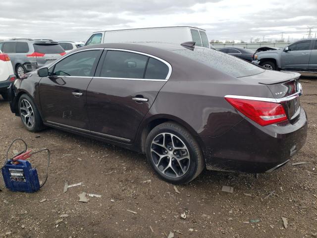 1G4G45G3XGF184611 - 2016 BUICK LACROSSE SPORT TOURING BROWN photo 2