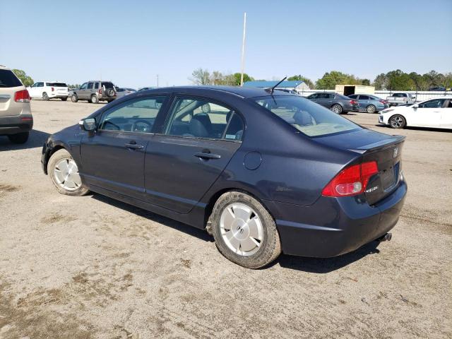 JHMFA36206S011335 - 2006 HONDA CIVIC HYBRID GRAY photo 2