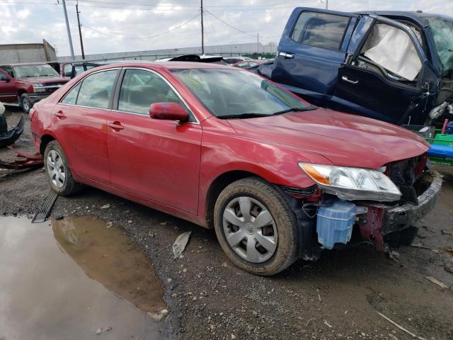 JTNBE46K373076987 - 2007 TOYOTA CAMRY CE RED photo 4