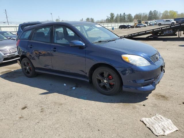 2T1KR38E34C177296 - 2004 TOYOTA MATRIX XR أزرق صورة 4