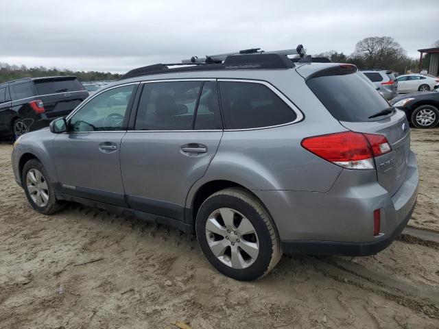 4S4BRCLC1B3321709 - 2011 SUBARU OUTBACK 2.5I LIMITED SILVER photo 2