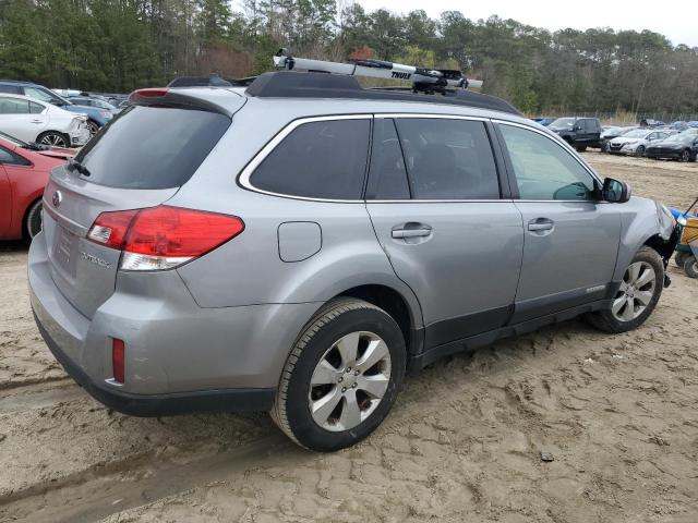 4S4BRCLC1B3321709 - 2011 SUBARU OUTBACK 2.5I LIMITED SILVER photo 3