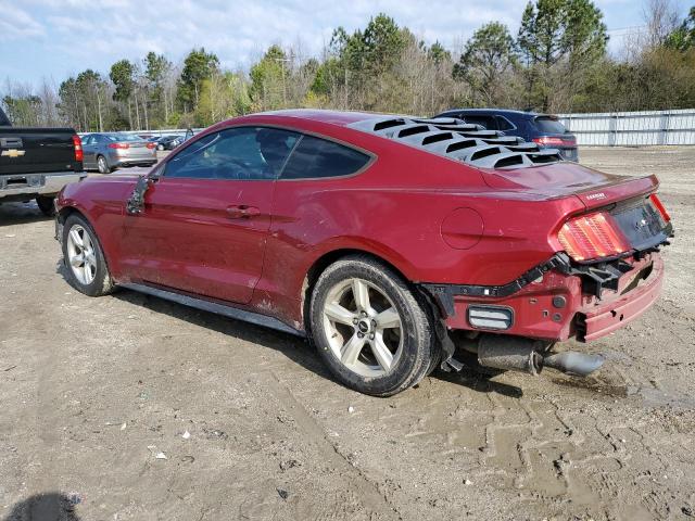 1FA6P8AM2H5230424 - 2017 FORD MUSTANG RED photo 2