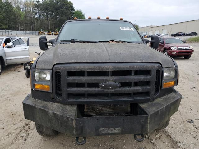 1FDSF35585ED17558 - 2005 FORD F350 SRW SUPER DUTY BLACK photo 5