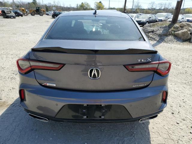 19UUB6F59MA007046 - 2021 ACURA TLX TECH A GRAY photo 6